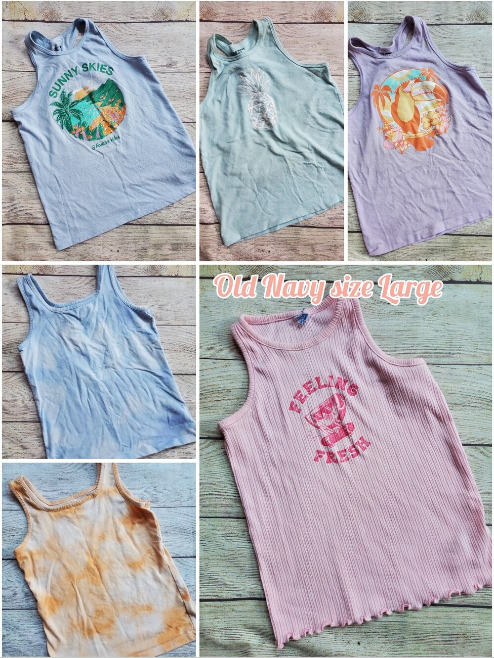 Old Navy Girls Tank Top Bundle